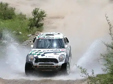 Mikko Hirvonen pilota su Mini Mikko Hirvonen pilota su Mini