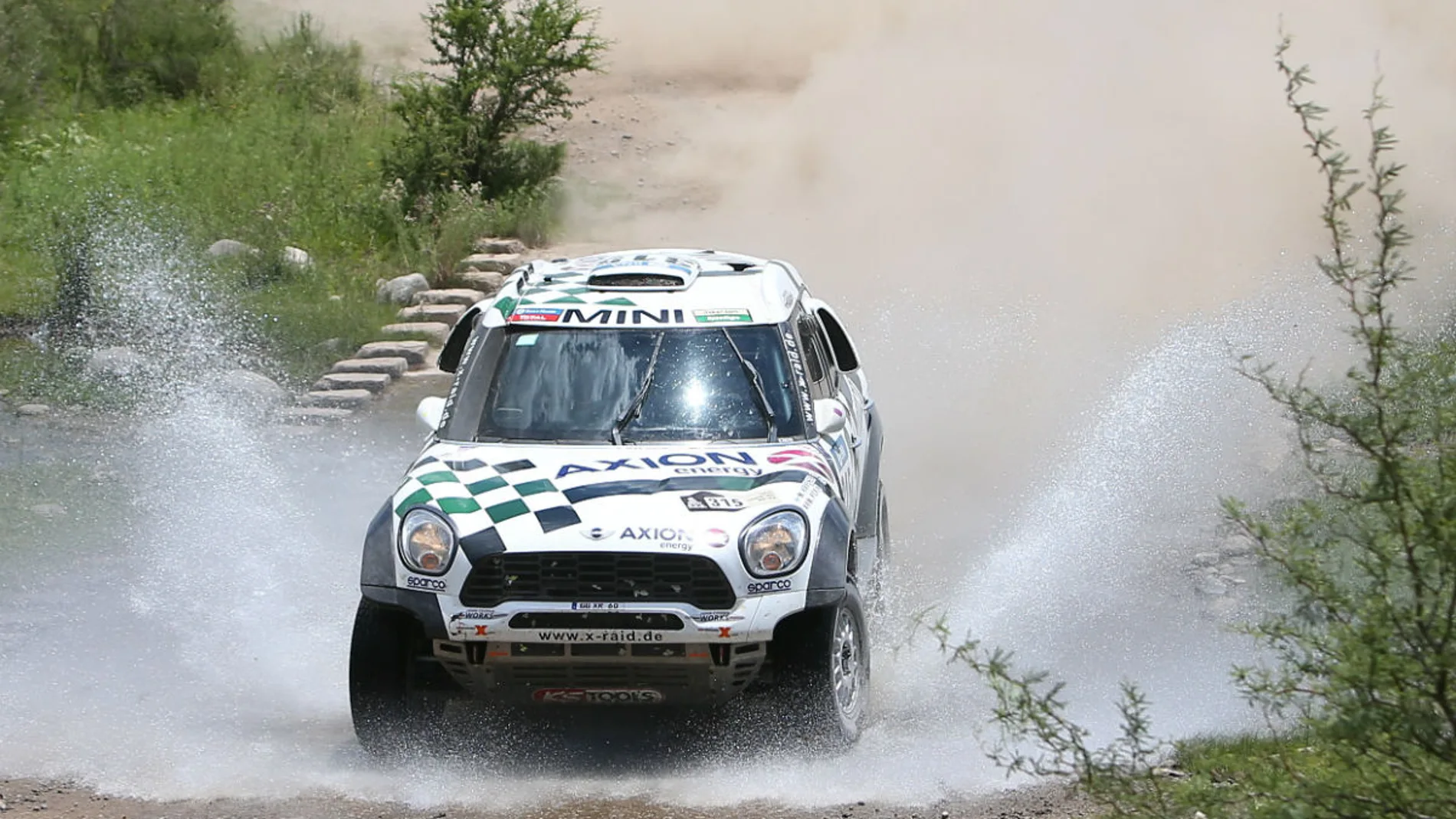 Mikko Hirvonen pilota su Mini Mikko Hirvonen pilota su Mini