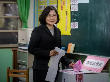 La nueva presidenta de Taiwán, Tsai Ing-wen La nueva presidenta de Taiwán, Tsai Ing-wen