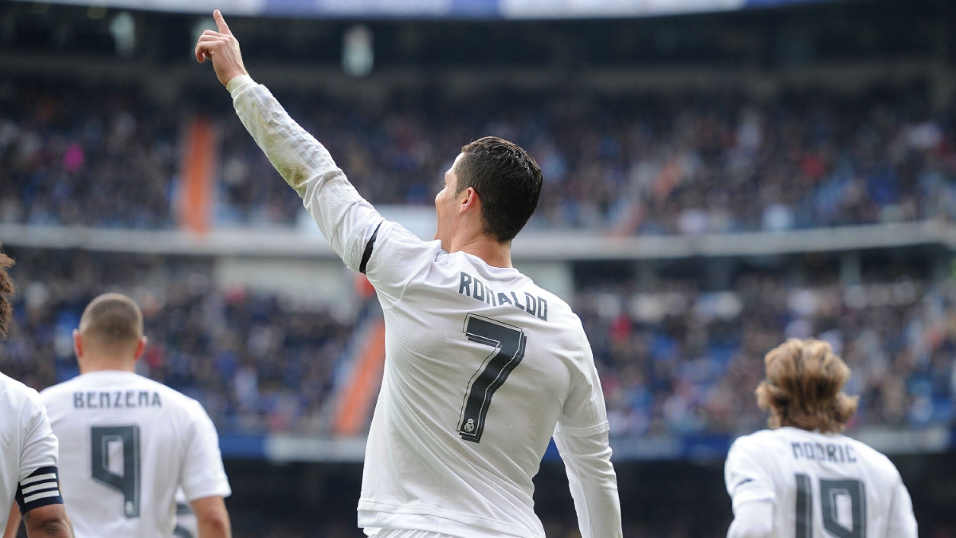 Cristiano celebra un gol