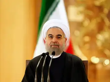Hasán Rohani, presidente de Irán Hasán Rohani, presidente de Irán