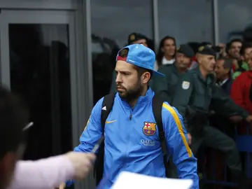 Jordi Alba, jugador del FC Barcelona Jordi Alba, jugador del FC Barcelona