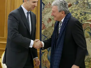 El Rey recibe a Pedro Quevedo El Rey recibe a Pedro Quevedo