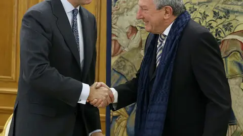 El Rey recibe a Pedro Quevedo El Rey recibe a Pedro Quevedo