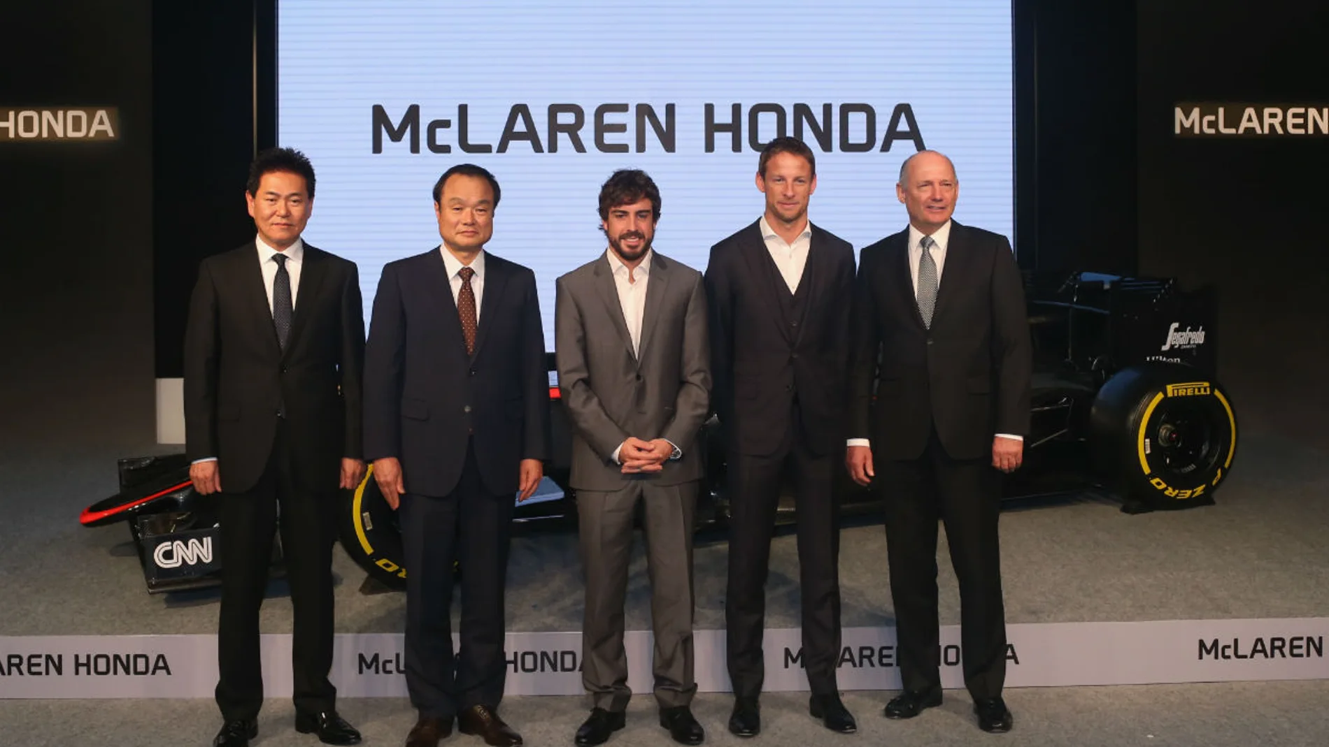 Presentación de McLaren del año pasado