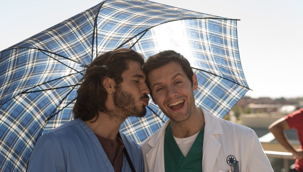 Yon González y Hugo Becker