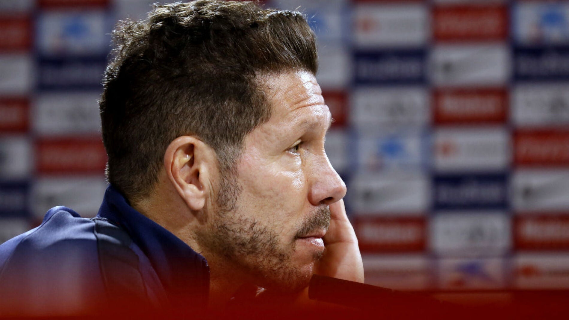 Simeone, en rueda de prensa