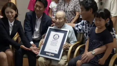 Yasutaro Koide, hombre más longevo del mundo fallecido Yasutaro Koide, hombre más longevo del mundo fallecido
