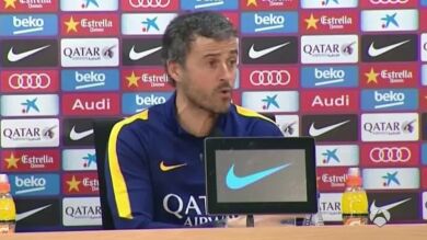 Luis Enrique, sobre la designación del árbitro: 