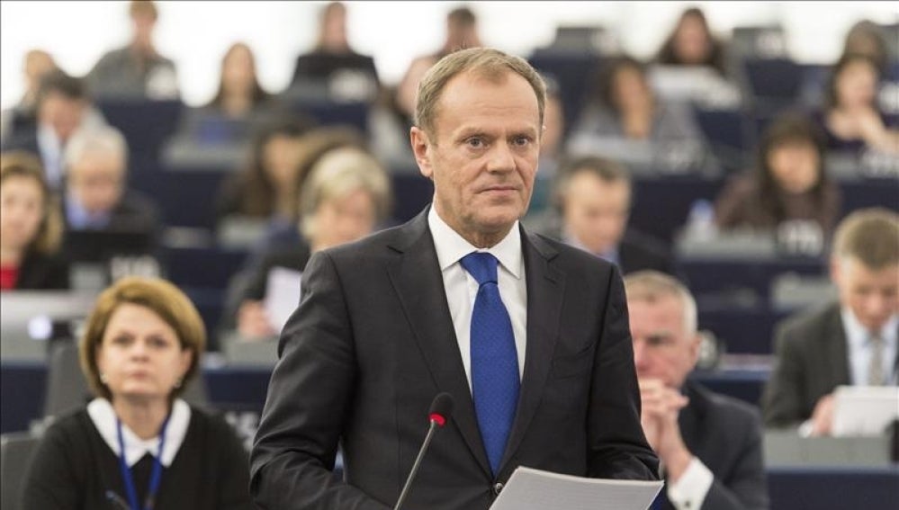 El presidente del Consejo Europeo, Donald Tusk