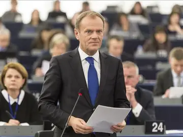 El presidente del Consejo Europeo, Donald Tusk El presidente del Consejo Europeo, Donald Tusk