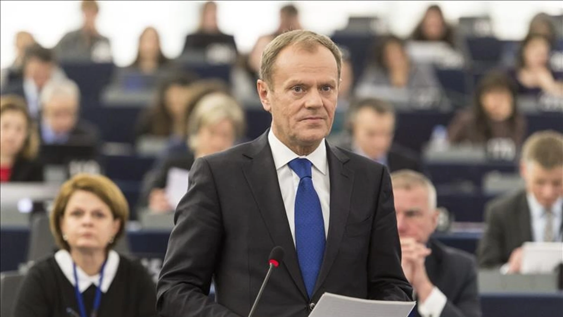 El presidente del Consejo Europeo, Donald Tusk El presidente del Consejo Europeo, Donald Tusk