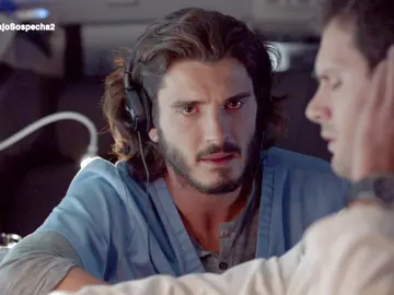 Alain y Víctor escuchan la sospechosa conversación entre Miguel y Belén Alain y Víctor escuchan la sospechosa conversación entre Miguel y Belén