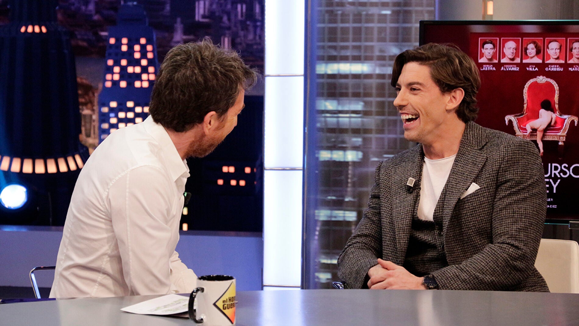 Adri&aacute;n Lastra en 'El Hormiguero 3.0'