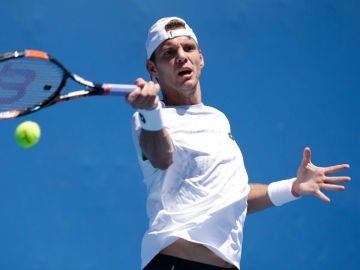 Guillermo García-López, en el Open de Australia