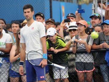 Novak Djokovic, en Melbourne