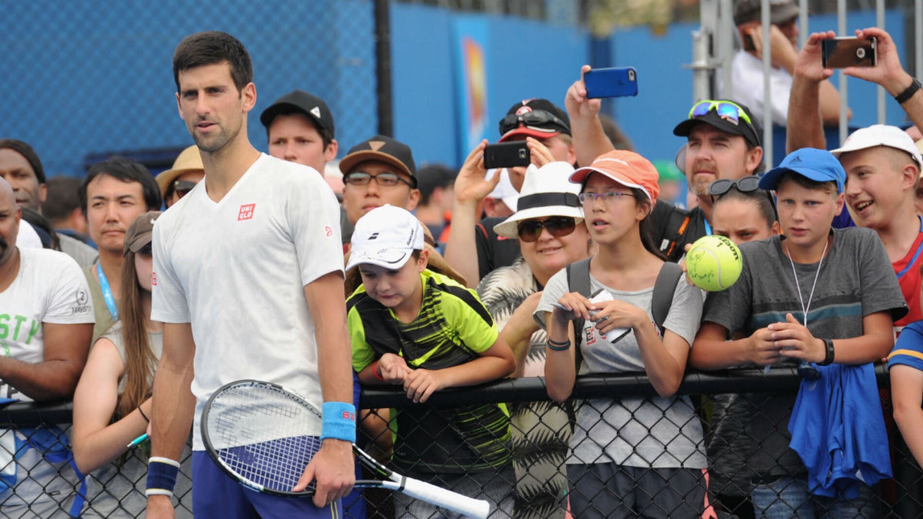 Novak Djokovic, en Melbourne