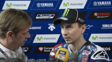 Jorge Lorenzo, piloto de Yamaha