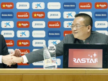 Chen Yansheng, durante su presentación