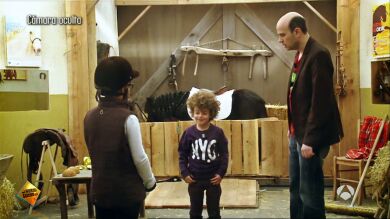 Jandro se lleva a los peques a la hípica