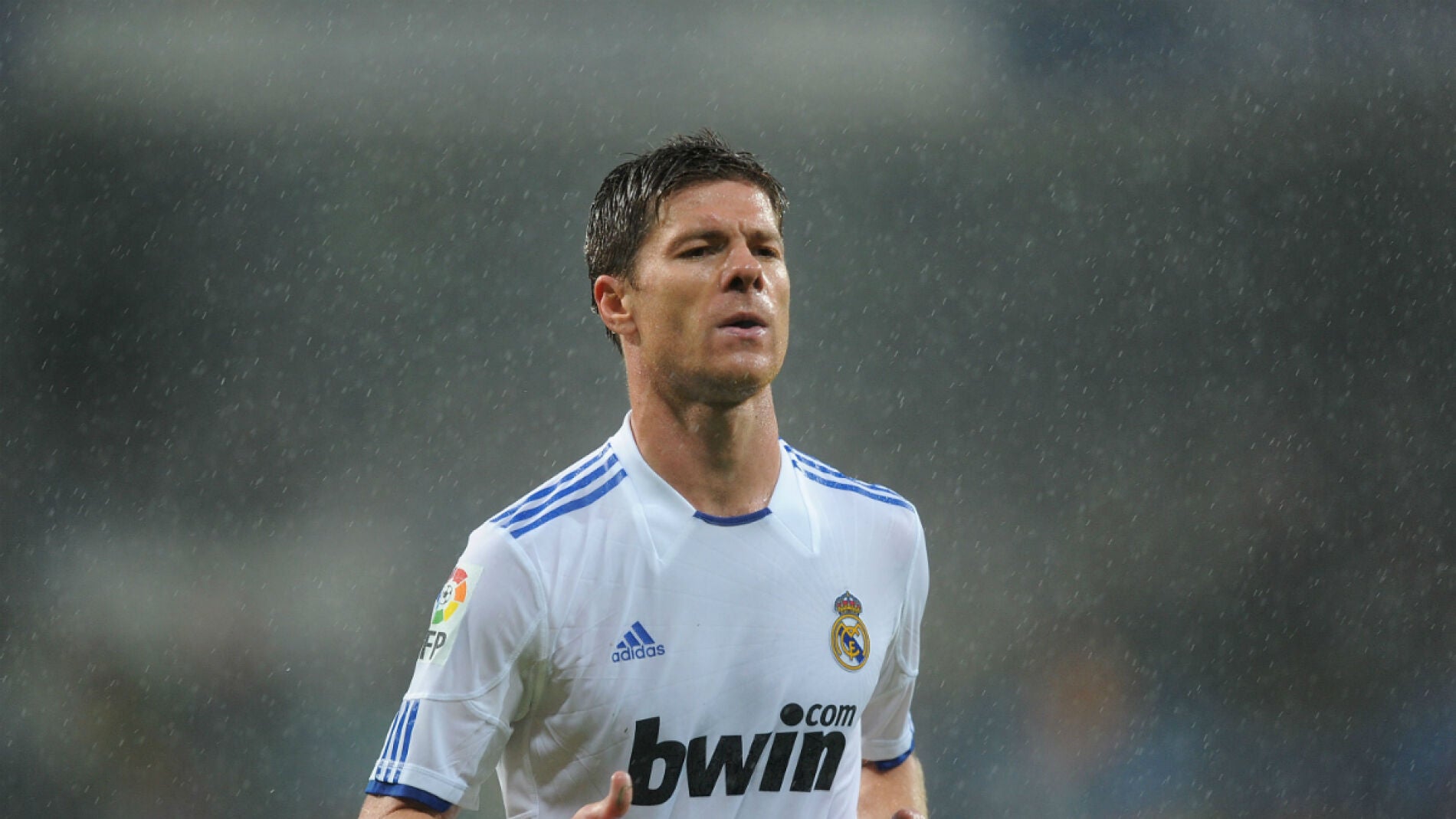 Xabi Alonso, durante un partido con el Real Madrid