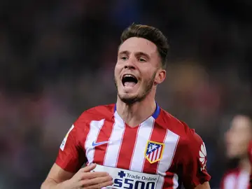 Saúl Ñíguez celebra un gol Saúl Ñíguez celebra un gol