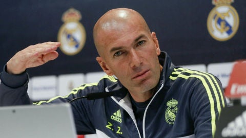 Zidane, en rueda de prensa