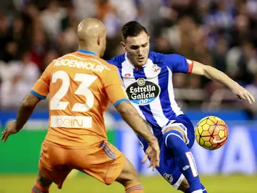 Lucas Pérez, ante Abdennour Lucas Pérez, ante Abdennour