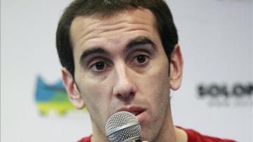 Diego Godín, defensa del Atlético de Madrid