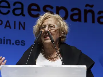 La alcaldesa de Madrid, Manuela Carmena La alcaldesa de Madrid, Manuela Carmena