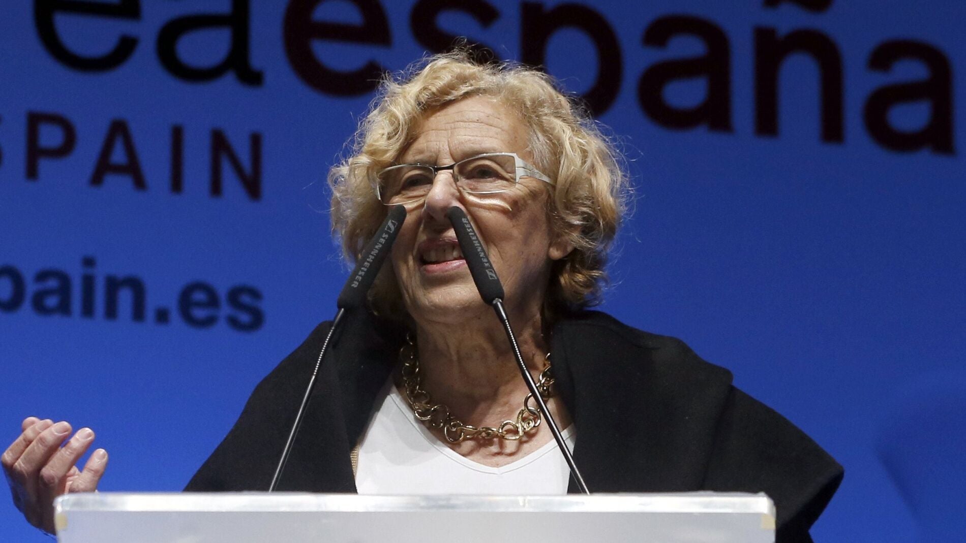 La alcaldesa de Madrid, Manuela Carmena