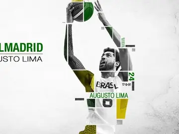 Augusto Lima, nuevo jugador del Real Madrid de baloncesto Augusto Lima, nuevo jugador del Real Madrid de baloncesto
