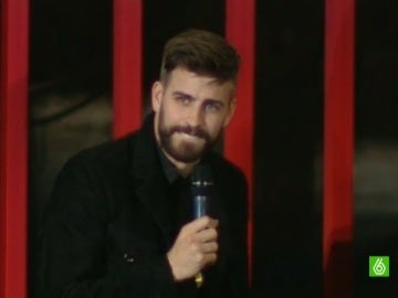 Piqué, emocionado