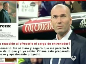 Un extracto de la entrevista de Florentino Pérez a 'France Football'