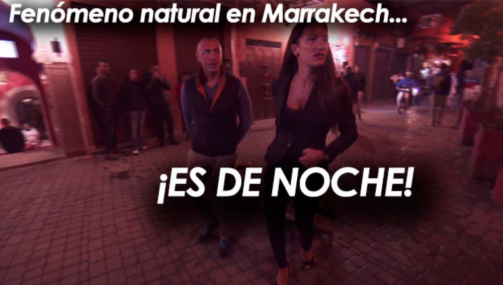 "Marrackech no les gusta a Sabrina y Jonathan porque está oscuro" por @SuperFalete