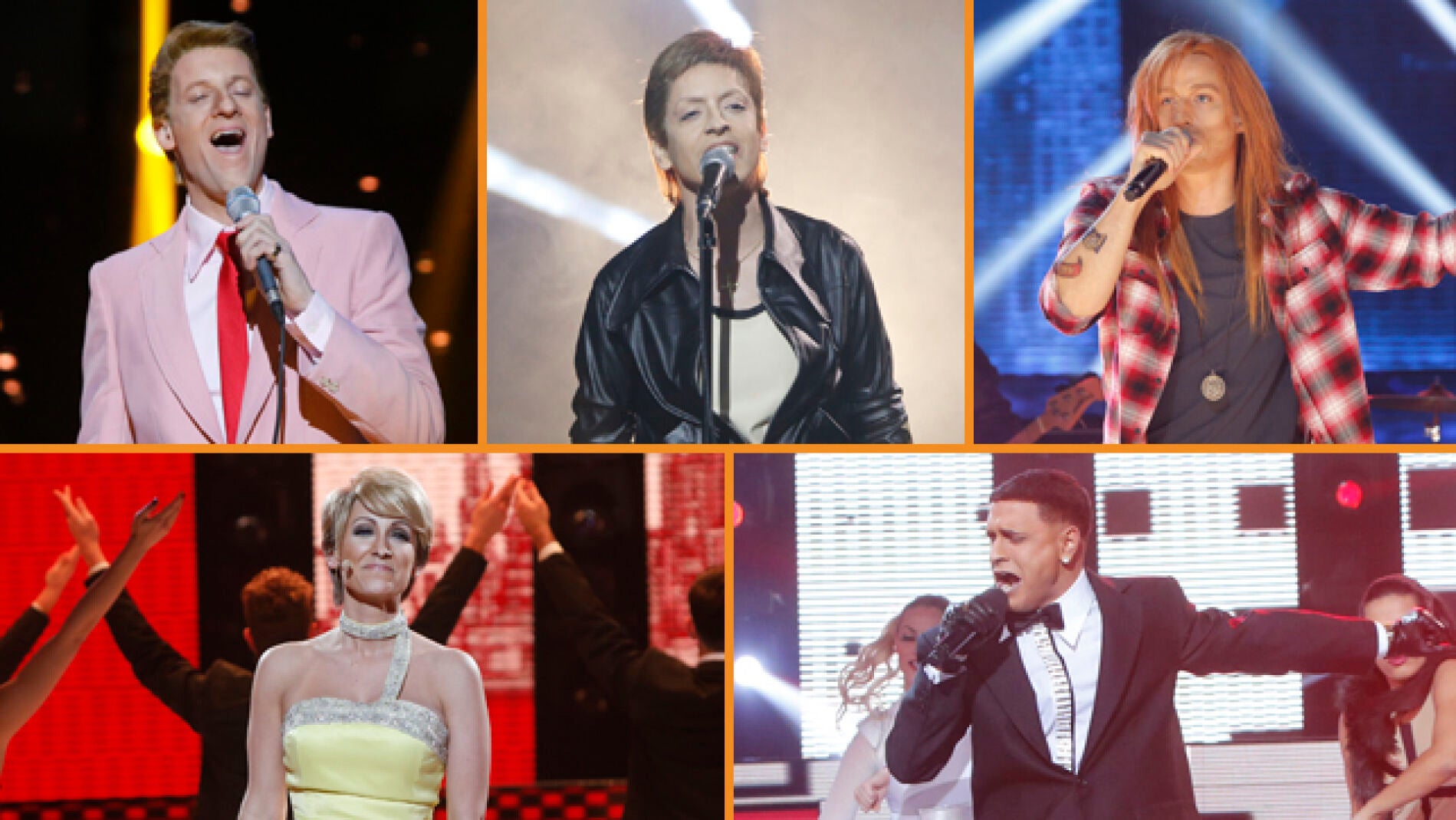 Finalistas de la cuarta edici&oacute;n de 'Tu cara me suena'