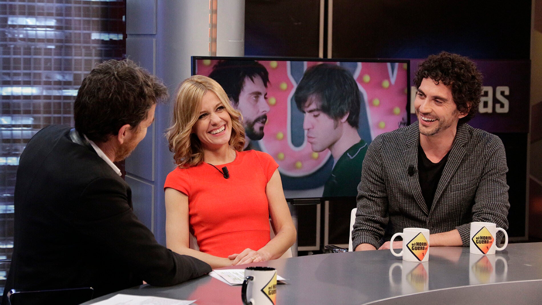 Pac&oacute; Le&oacute;n y Alexandra Jim&eacute;nez en 'El Hormiguero 3.0'