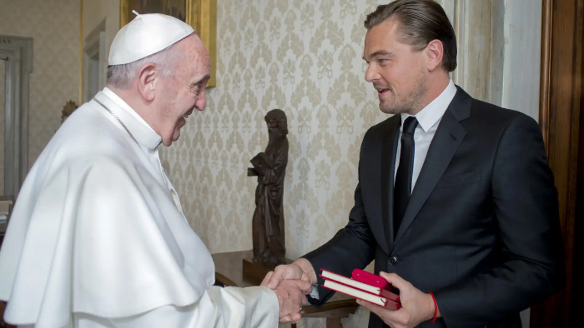El Papa Francisco y Leonardo DiCaprio