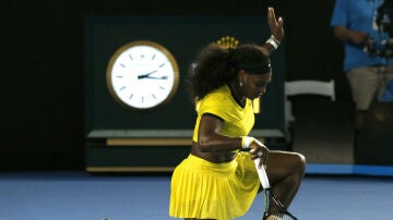 Serena Williams, tras ganar a Radwanska en Australia
