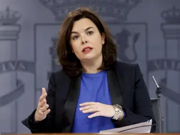 Soraya Sáenz de Santamaría tras el Consejo de Ministros Soraya Sáenz de Santamaría tras el Consejo de Ministros