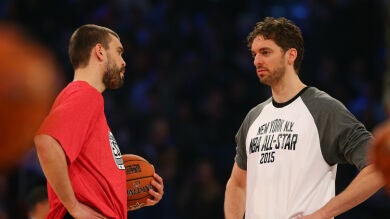 Los hermanos Gasol se quedan fuera del All Star de la NBA