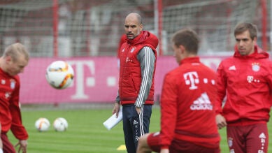 Guardiola provoca un incendio en el vestuario del Bayern