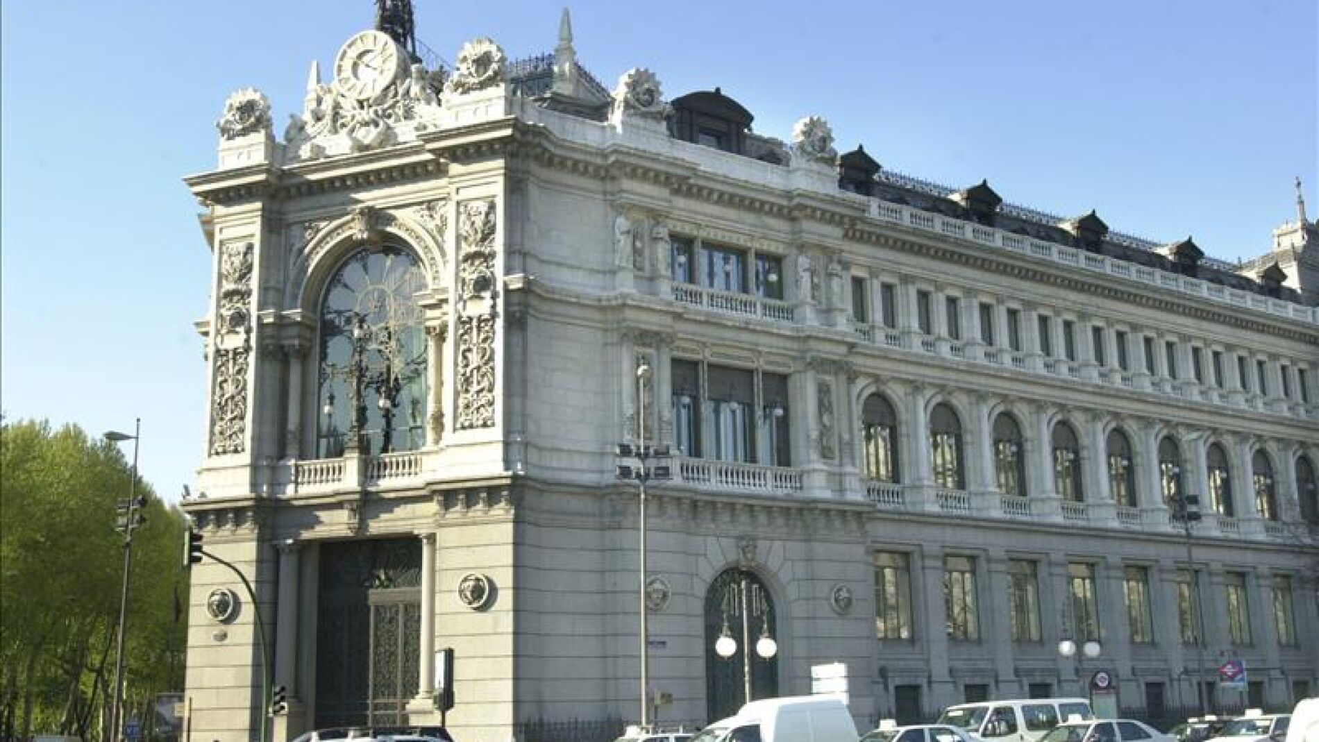 Fachada del Banco de Espa&ntilde;a