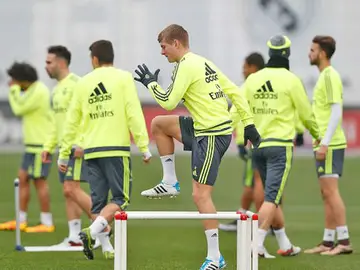 Entrenamiento del Real Madrid Entrenamiento del Real Madrid