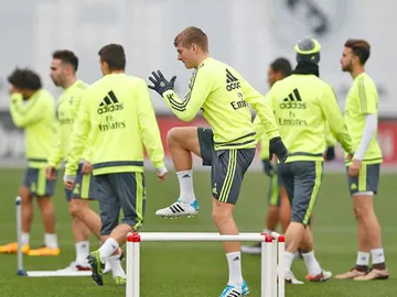 Entrenamiento del Real Madrid Entrenamiento del Real Madrid