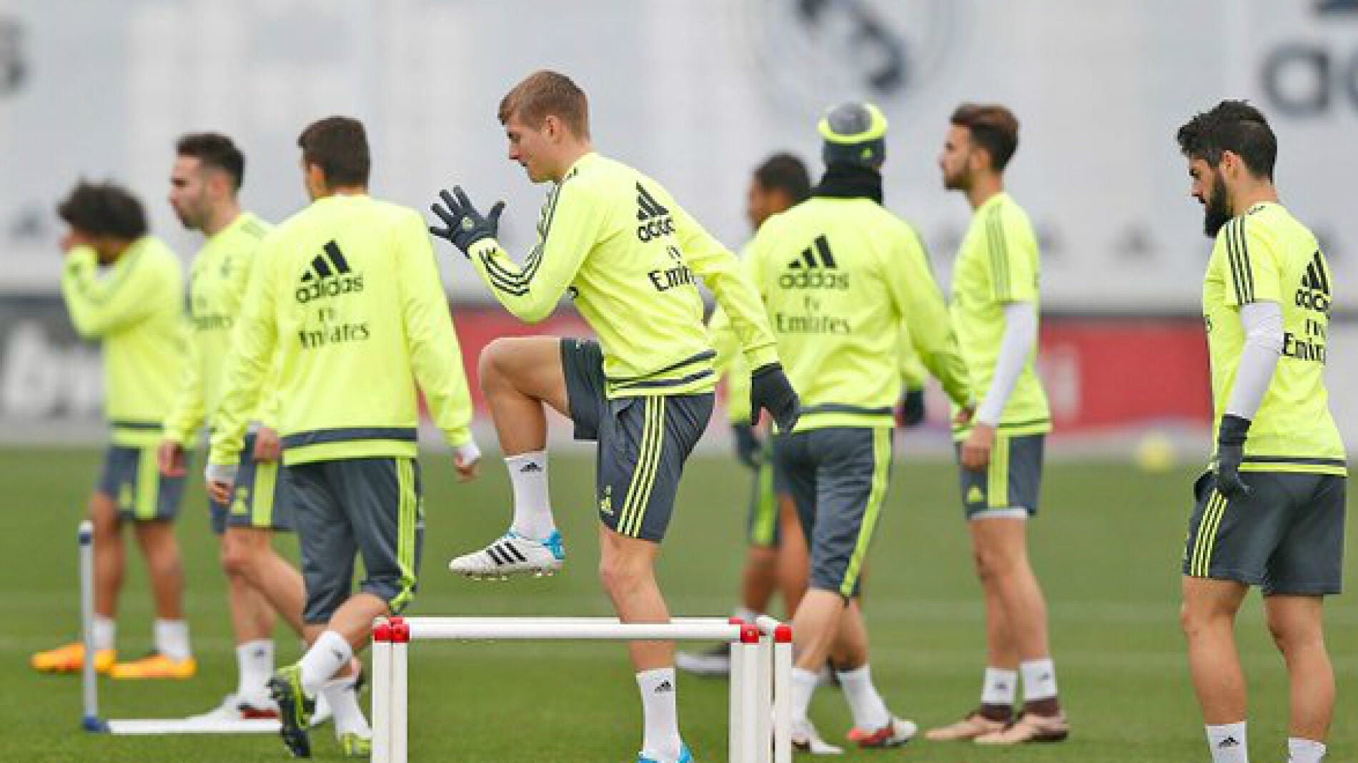 Entrenamiento del Real Madrid