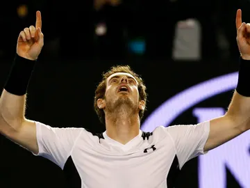 Andy Murray en el Open de Australia Andy Murray en el Open de Australia