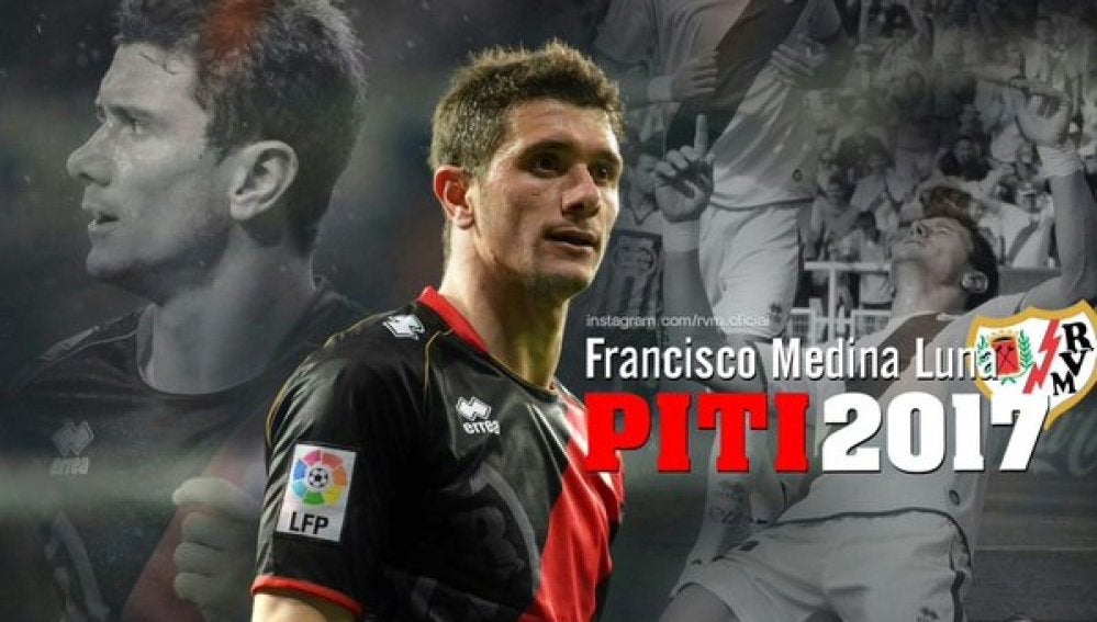 Piti vuelve a jugar con el Rayo Vallecano