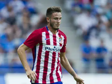 Saúl Ñíguez, con el Atlético Saúl Ñíguez, con el Atlético