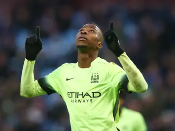 Kelechi Iheanacho celebra un gol frente al West Ham Kelechi Iheanacho celebra un gol frente al West Ham